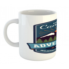 Signboard of Camping Art Mug