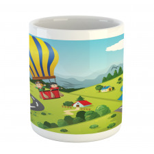 Cartoon Style Sky Mug