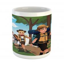 Trip Scout Camping Crowd Mug