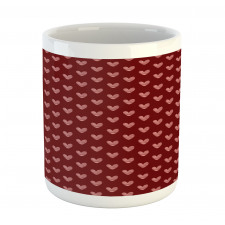 Hatched Hearts Love Mug