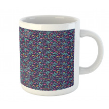 Springtime Floral Filed Art Mug