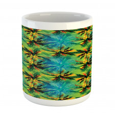 Jumble Exotic Palms Layout Mug