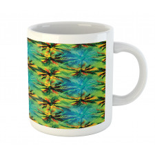 Jumble Exotic Palms Layout Mug