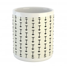 Retro Boho Arrow Pattern Mug