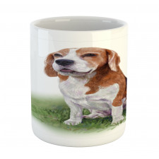 Focused in Mind Dog Sketch Mug