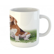 Focused in Mind Dog Sketch Mug