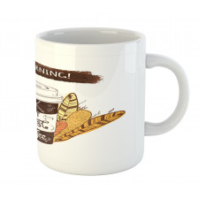 Cup and Leaves Mug