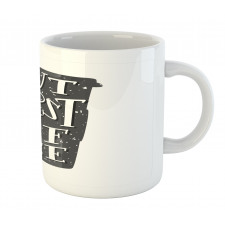 Funny Lettering Mug