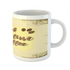 Coffee Beans Steam Mug