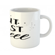 Typography Spots Mug