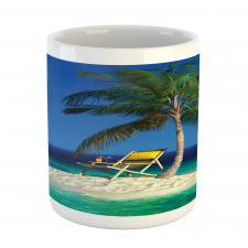 Chair Under a Palm Tree Mug