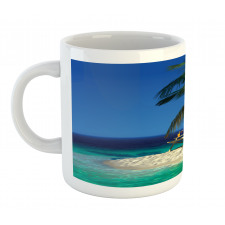 Chair Under a Palm Tree Mug