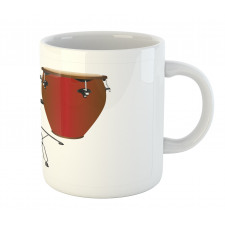 Pair of Cultural Conga Drums Mug