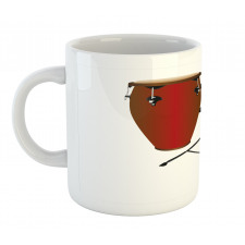 Pair of Cultural Conga Drums Mug