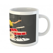 Rock and Roll Style Young Man Mug