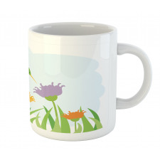 Garden Art Hummingbird Mug