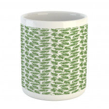 Spots and Island Leaves Flora Mug