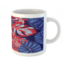 Graphical Monstera Alocasia Mug