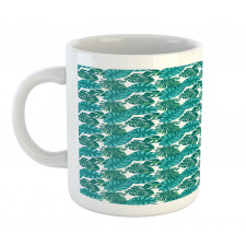 Forest Leaves Nature Themed Mug