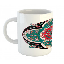 Floral Ethnic Mug