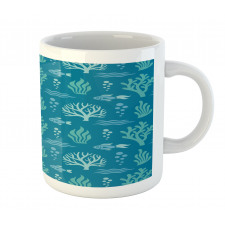 Algae Bubbles Waves Mug