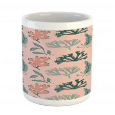 Seaweed Coral Tones Mug