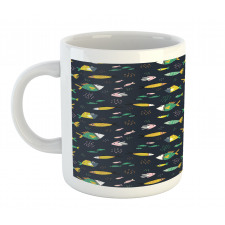 Fish Swimming Bubbles Mug