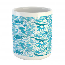 Underwater Aquatic Creature Mug