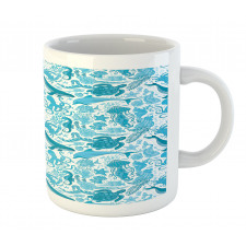 Underwater Aquatic Creature Mug