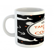 Nautical Take Time to Coast Mug