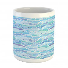 Stained Glass Seascape Mug