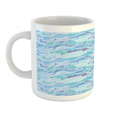 Stained Glass Seascape Mug