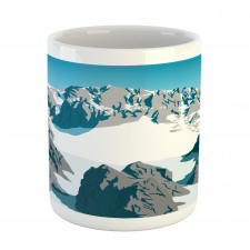 Winter Snow Covered Theme Mug