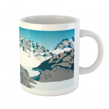 Winter Snow Covered Theme Mug