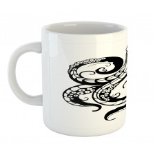 Ornamental Sea Animal Image Mug