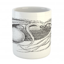 Sea Animal Living in Shell Mug