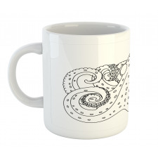 Cartoon Sea Animal Image Mug