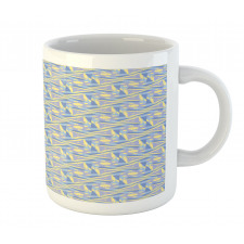 Pastel Contemporary Shapes Mug