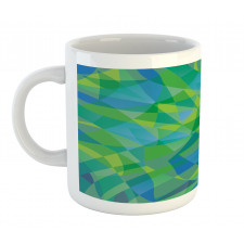 Mosaic in Nature Colors Mug