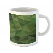 Geometric Tulip on Mosaic Mug