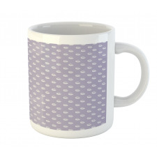 Abstract Minimal Bird Motif Mug