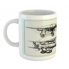 Aircraft Jets in Sky Mug