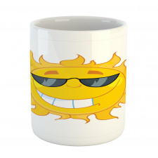 Cheerful Sun Smiling Mug