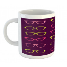 Retro Colorful Glasses Mug