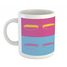 Retro Image Summer Items Mug