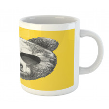 Sketchy Hand Drawn Bear Mug