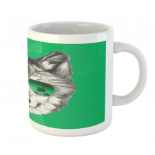 Exotic Wolf Portrait Mug