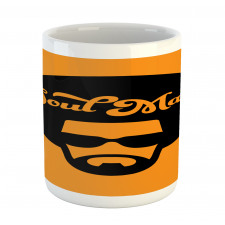 Retro Jazz Male in an Afro Mug