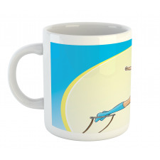 Woman Performing Trapeze Mug