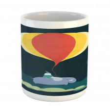 Hot Air Balloon and Animals Mug